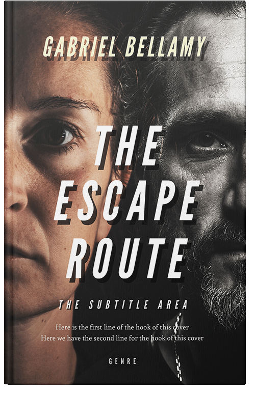 Front view of Premade Mystery & Thriller & Suspense Book Cover - Eunry