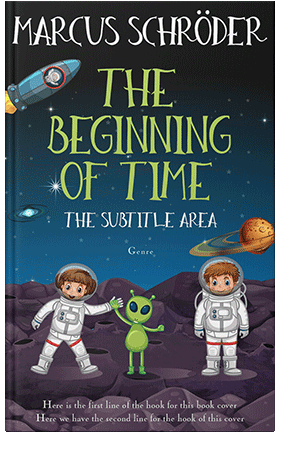 Pre Made Book Cover Ebony Clay