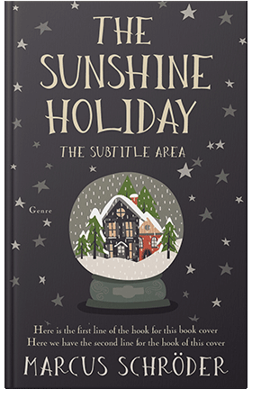 Pre Made Book Cover Thunder