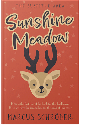 Pre Made Book Cover Flame Pea