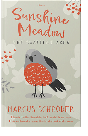 Pre Made Book Cover Timberwolf