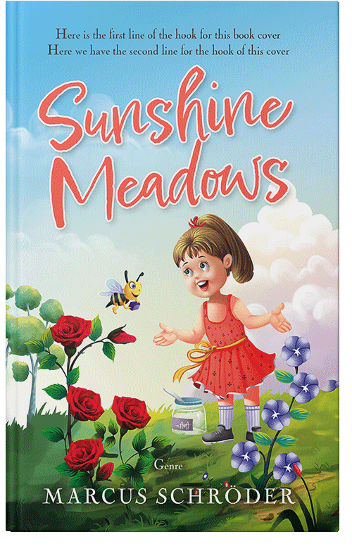 Front view of Premade Children's Book Cover - Nebula