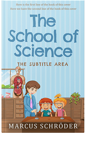 Pre Made Book Cover Link Water