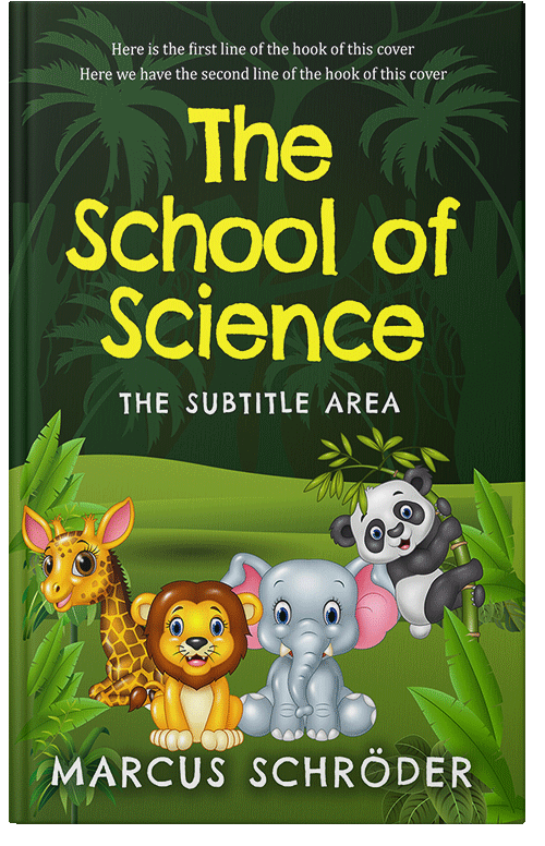 Front view of Premade Children's Book Cover - Chenin