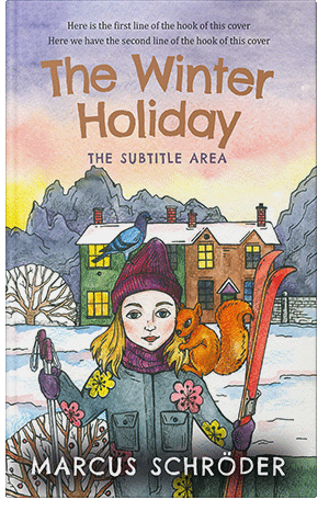 Premade Book Cover Swiss Coffee