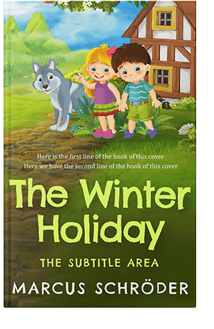 Pre Made Book Cover Saratoga