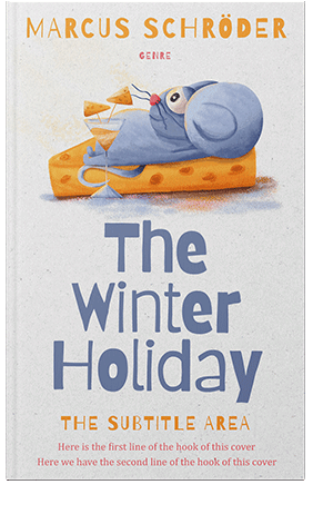 Pre Made Book Cover Bon Jour