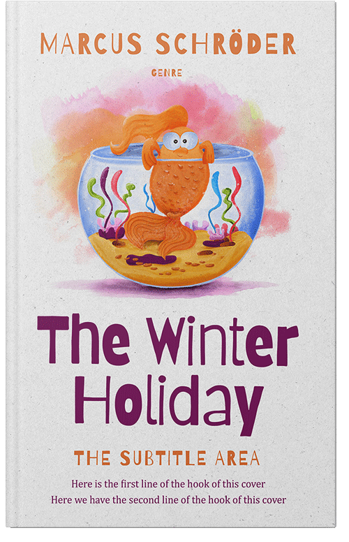 Front view of Premade Family & Parenting Book Cover - Ebb