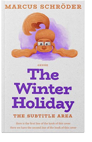 Pre Made Book Cover Bon Jour