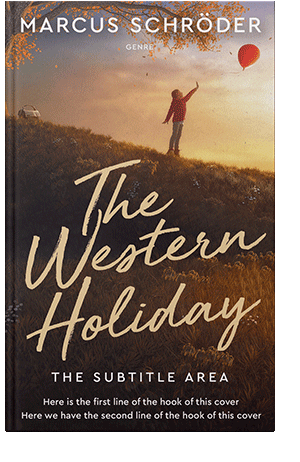 Pre Made Book Cover Brandy