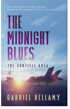 Premade Book Cover Polo Blue