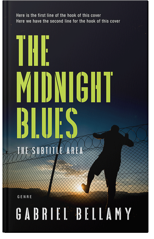 Front view of Premade Mystery & Thriller & Suspense Book Cover - Bunker