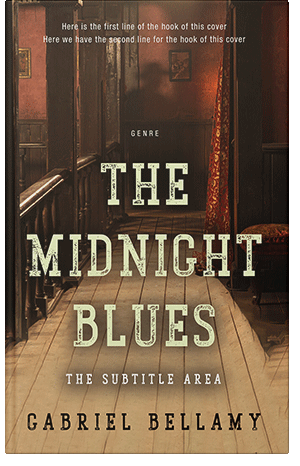 Premade Book Cover Tan