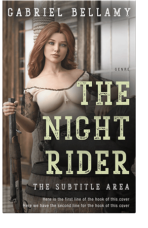 Pre Made Book Cover Taupe