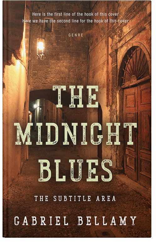 Front view of Premade Horror Book Cover - Jambalaya