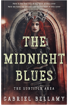 Pre Made Book Cover Cocoa Brown