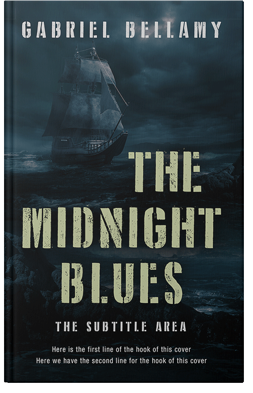 Front view of Premade Action & Adventure Book Cover - Firefly