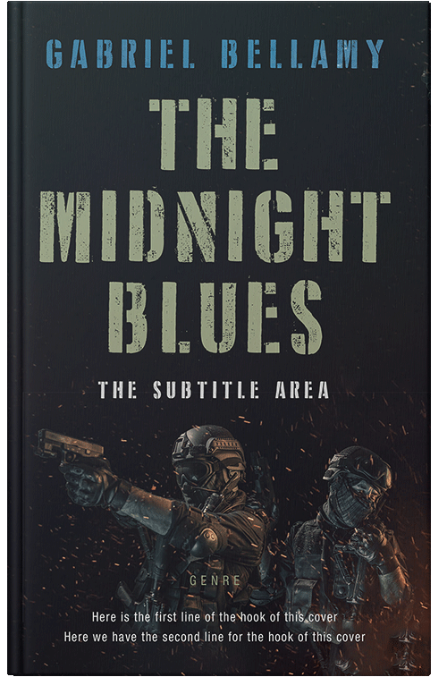 Front view of Premade Mystery & Thriller & Suspense Book Cover - Woodsmoke