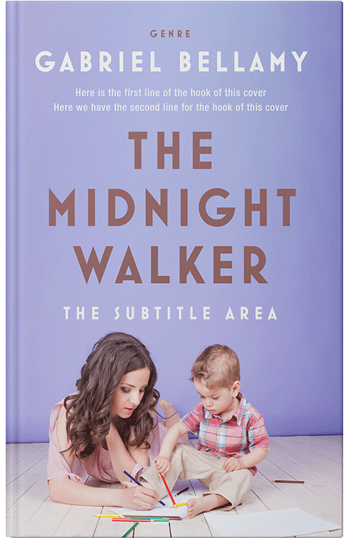 Front view of Premade Family & Parenting Book Cover - Pigeon Post