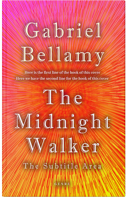 Front view of Premade Self-Improvement & Self-Help Book Cover - Pomegranate