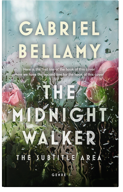 Front view of Premade Environment & Ecology Book Cover - Powder Ash