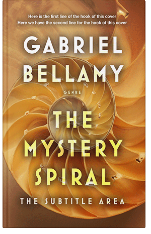 Premade Book Cover Copper