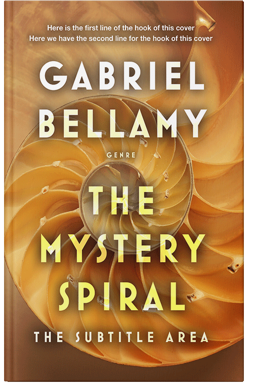 Front view of Premade Science & Nature Book Cover - Copper