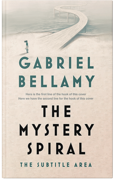 Front view of Premade Self-Improvement & Self-Help Book Cover - Merino