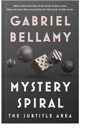 Pre Made Book Cover Ship Gray