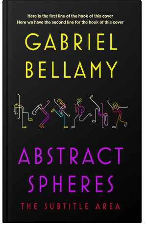 Premade Book Cover Black