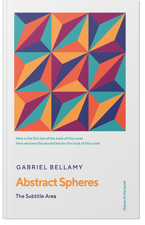 Front view of Premade Business Book Cover - Eminence