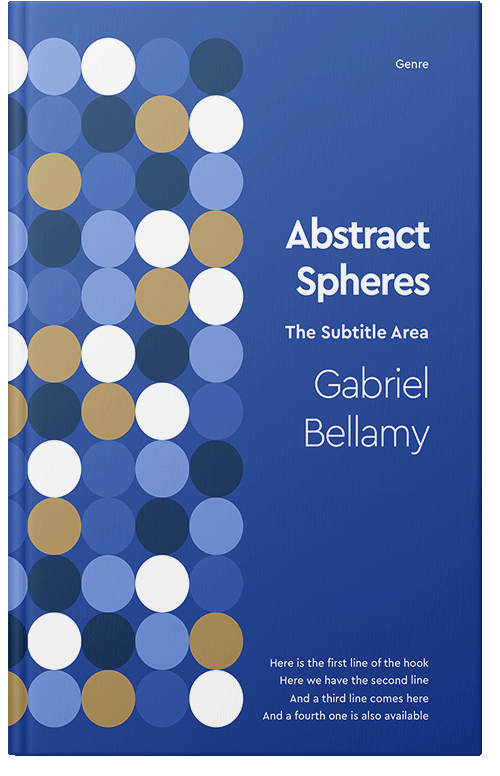 Front view of Premade Business Book Cover - St Tropaz