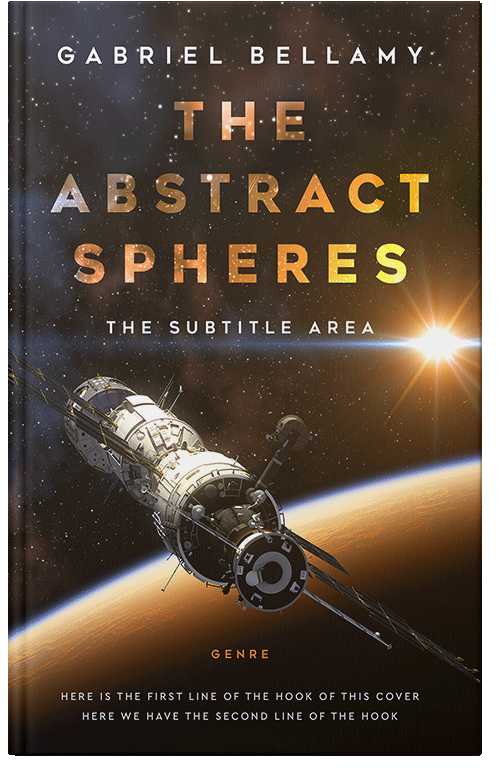 Front view of Premade Science Fiction Book Cover - Eternity