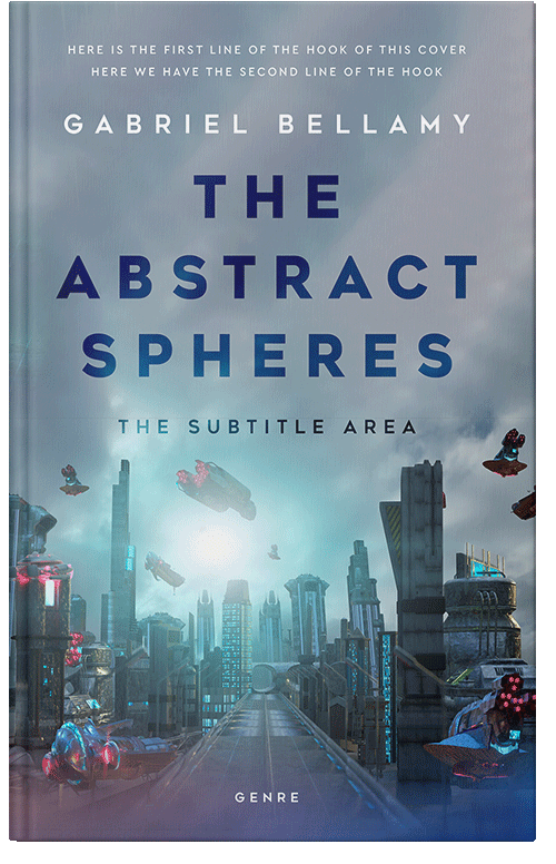 Front view of Premade Science Fiction Book Cover - Bali Hai