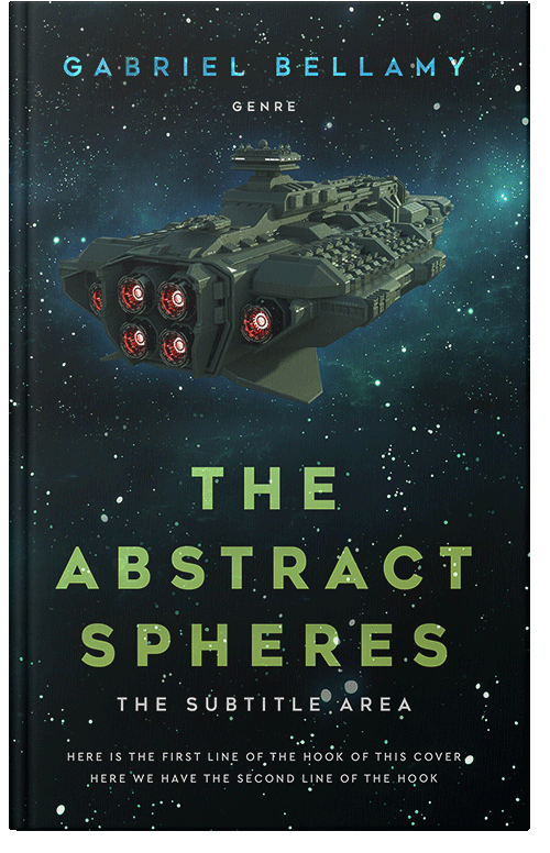Front view of Premade Science Fiction Book Cover - Firefly