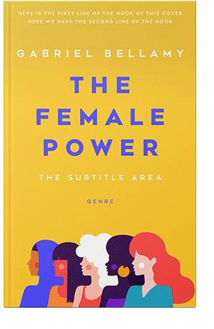 Pre Made Book Cover Saffron