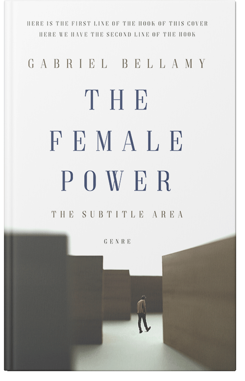 Front view of Premade Self-Improvement & Self-Help Book Cover - Ironside Gray