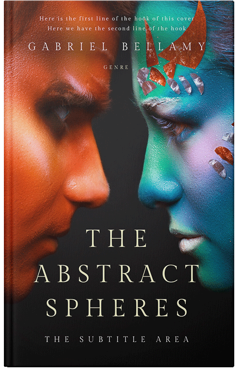 Front view of Premade Paranormal & Urban Book Cover - Raw Sienna