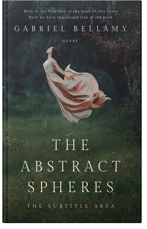 Front view of Premade Fantasy Book Cover - Heavy Metal