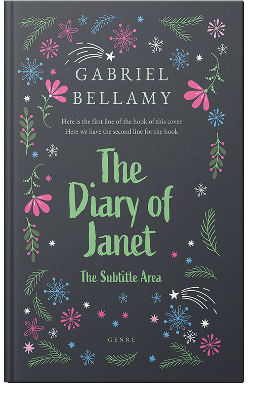 Front view of Premade Fantasy Book Cover - Mako