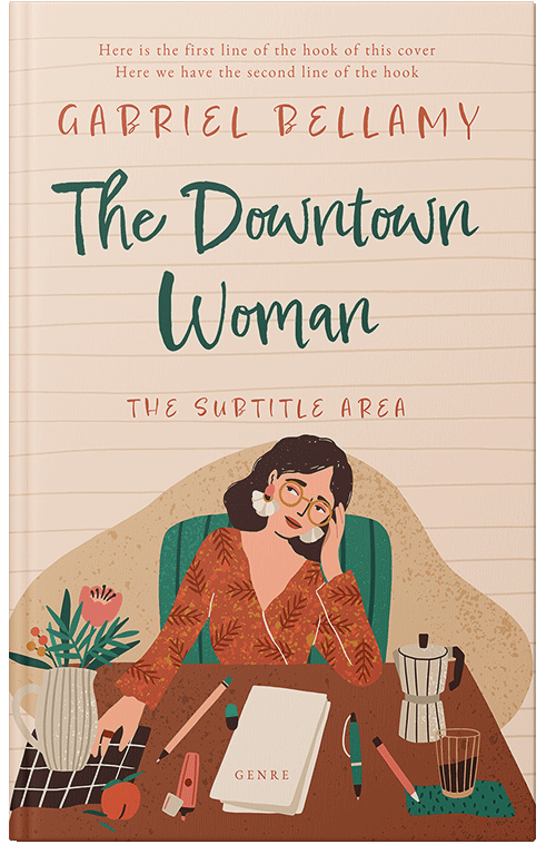 Front view of Premade Literary Fiction Book Cover - Sidecar