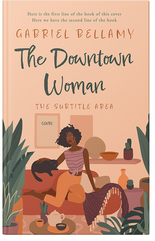 Front view of Premade Teen & Young Adult Book Cover - Manhattan