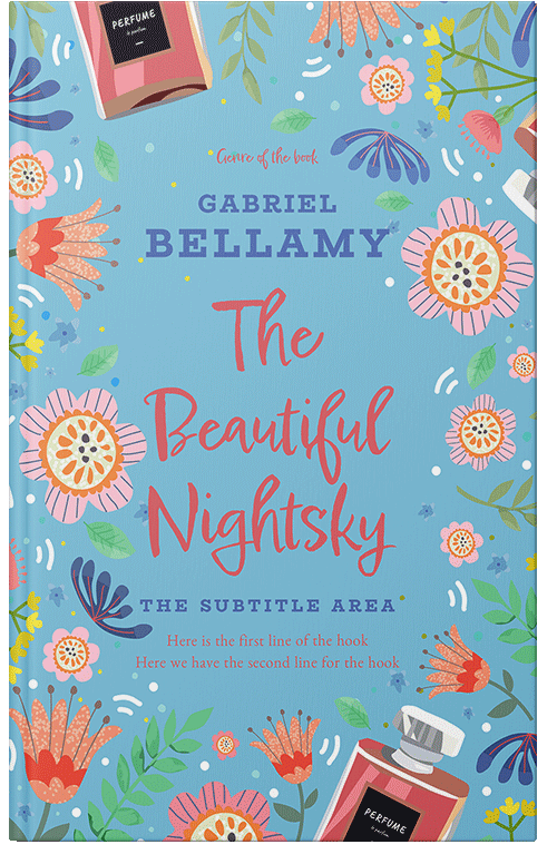 Front view of Premade Chick Lit Book Cover - Bermuda