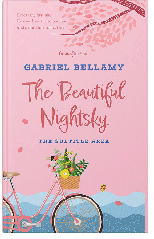 Front view of Premade Literary Fiction Book Cover - We Peep