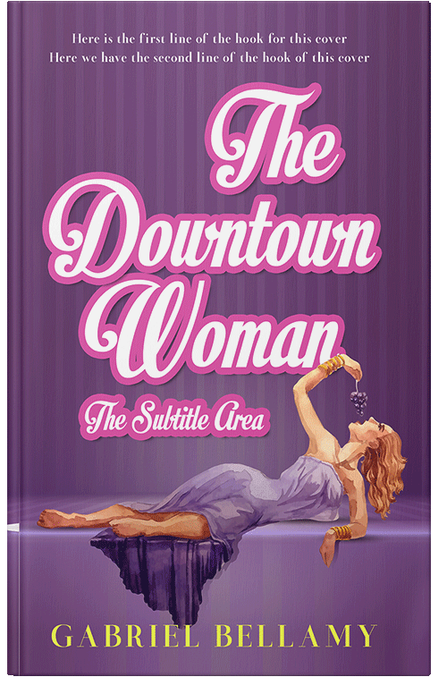 Front view of Premade Chick Lit Book Cover - Affair