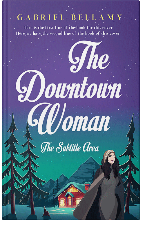 Front view of Premade Chick Lit Book Cover - East Bay