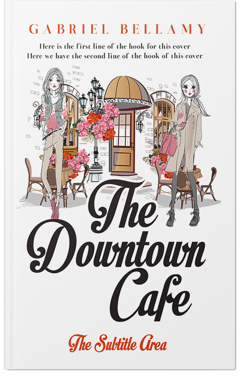 Front view of Premade Teen & Young Adult Book Cover - Cocoa Brown