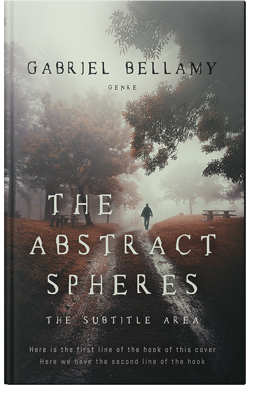 Front view of Premade Mystery & Thriller & Suspense Book Cover - Merlin