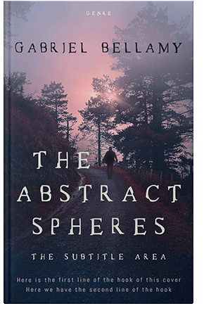 Pre Made Book Cover Ebony Clay