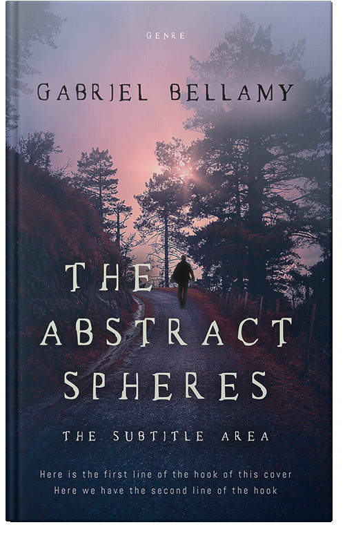 Front view of Premade Mystery & Thriller & Suspense Book Cover - Ebony Clay